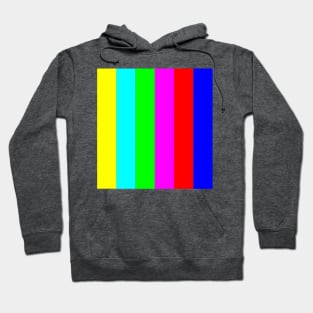 Bright colored stripes Hoodie